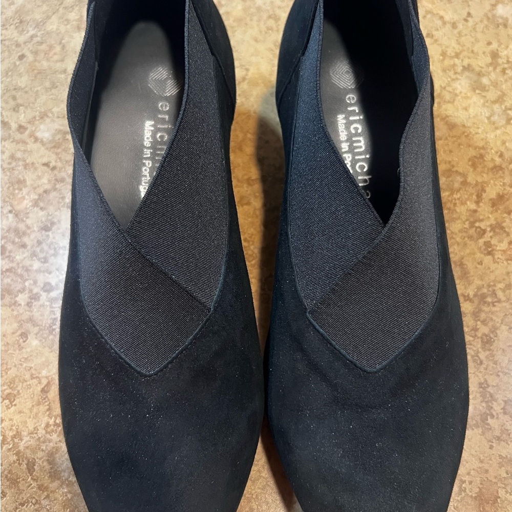 Eric Michael Women's Black Bootie Shoes